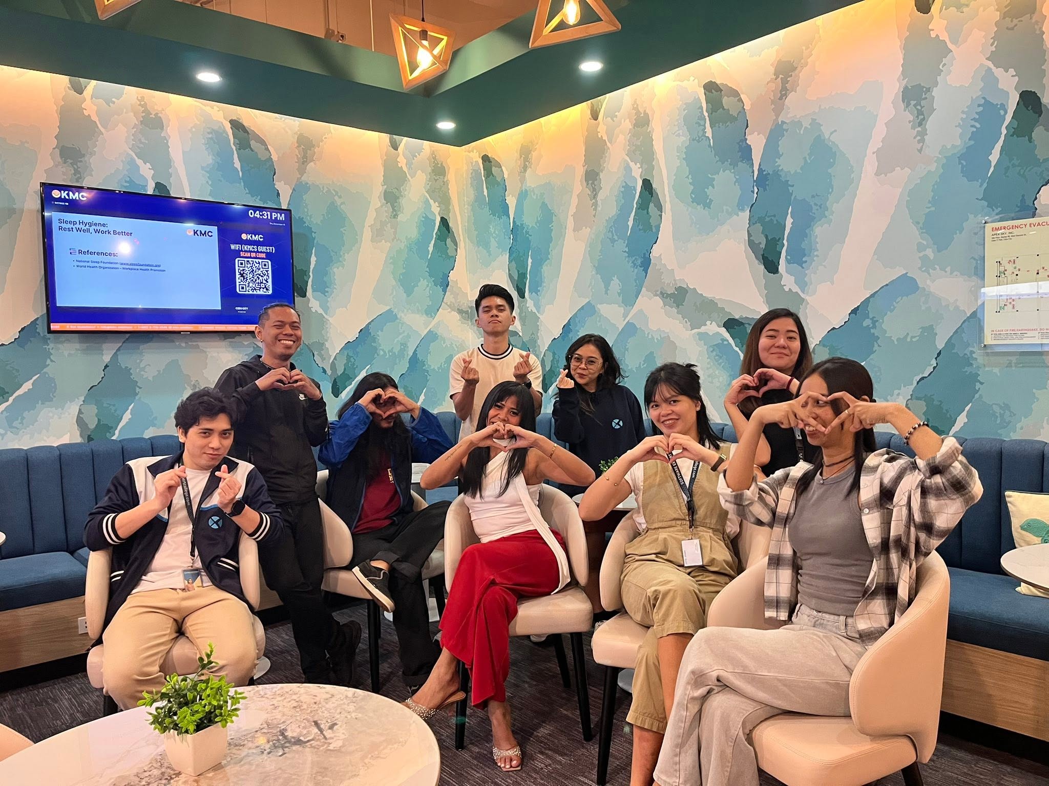 SES team moment