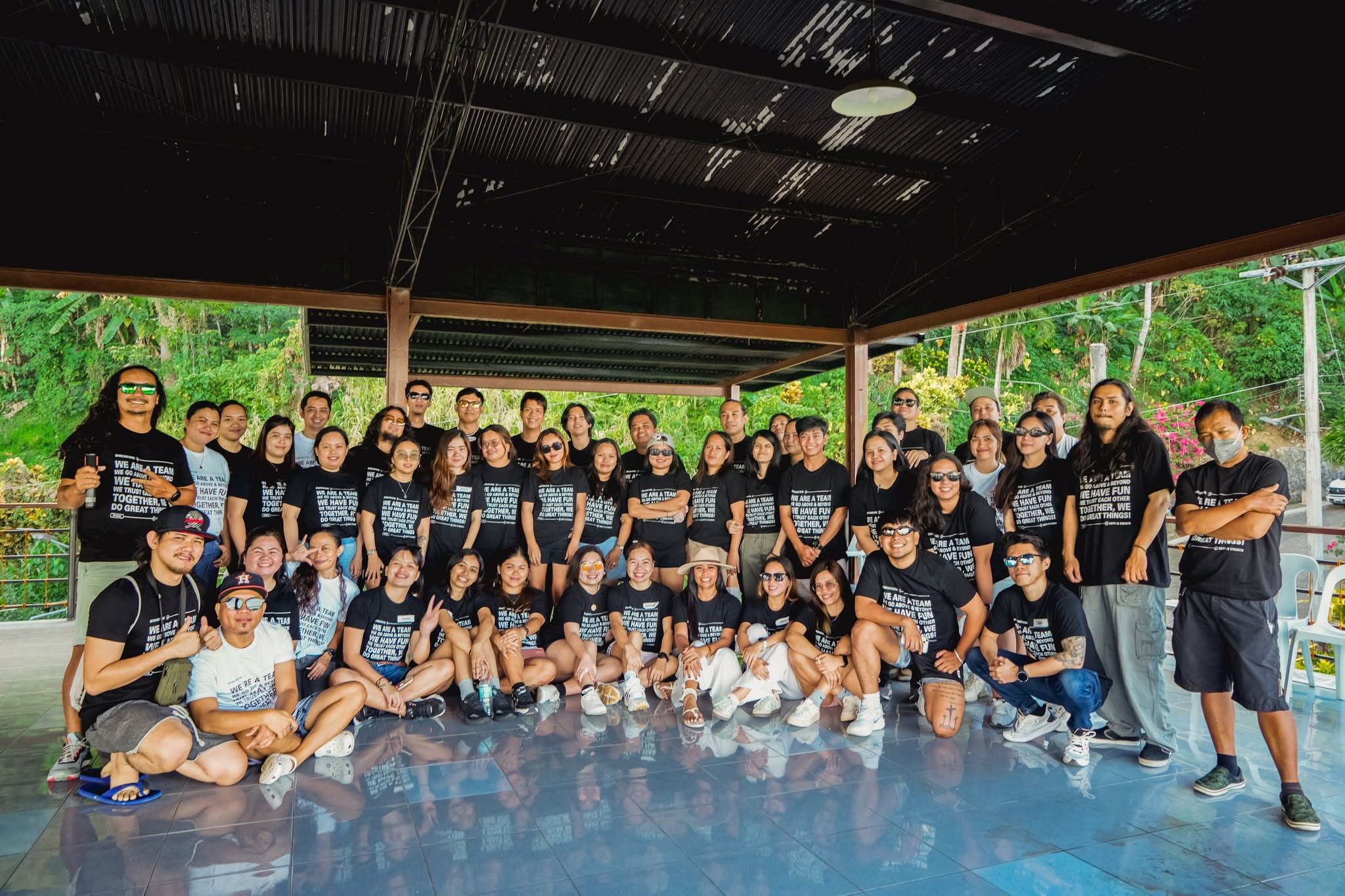 SES team moment